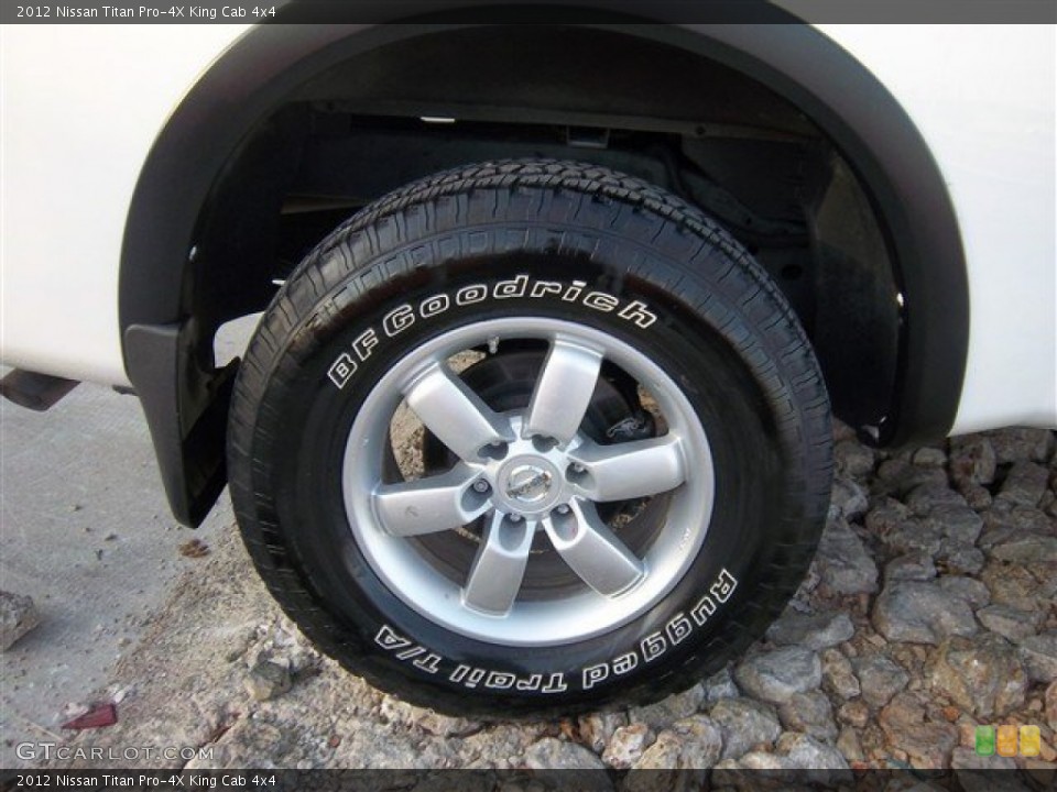 2012 Nissan Titan Pro-4X King Cab 4x4 Wheel and Tire Photo #74532381