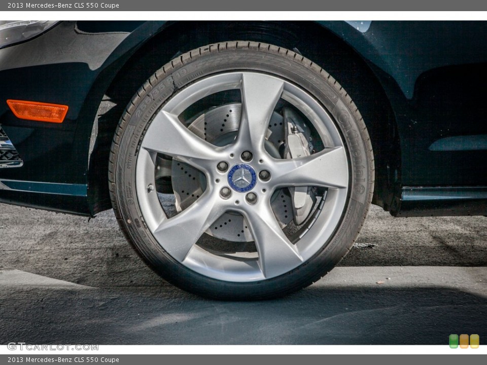 2013 Mercedes-Benz CLS 550 Coupe Wheel and Tire Photo #74534231