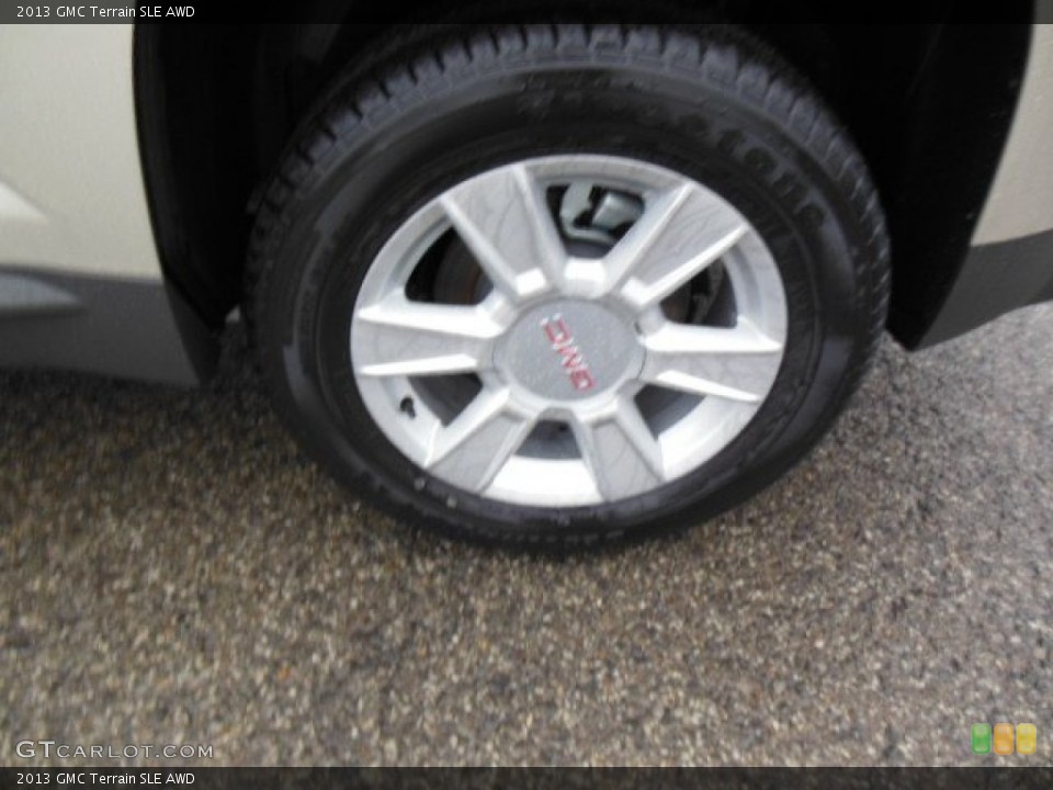 2013 GMC Terrain SLE AWD Wheel and Tire Photo #74535835