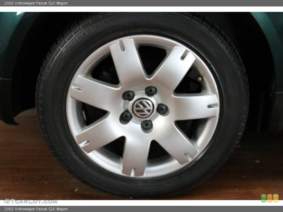 2002 Volkswagen Passat GLX Wagon Wheel and Tire Photo #74546678