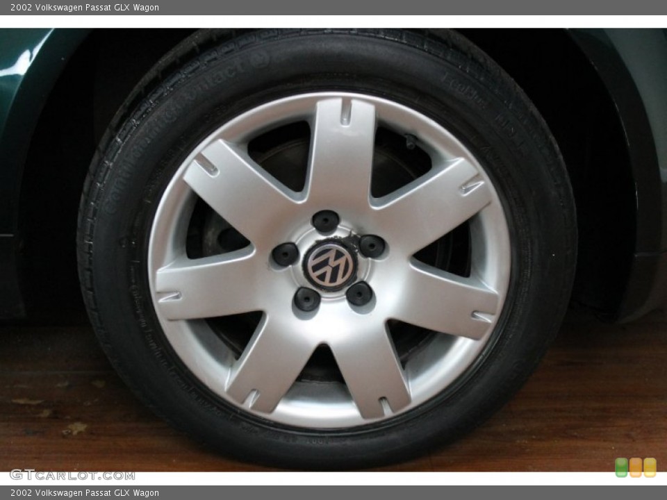 2002 Volkswagen Passat GLX Wagon Wheel and Tire Photo #74546698