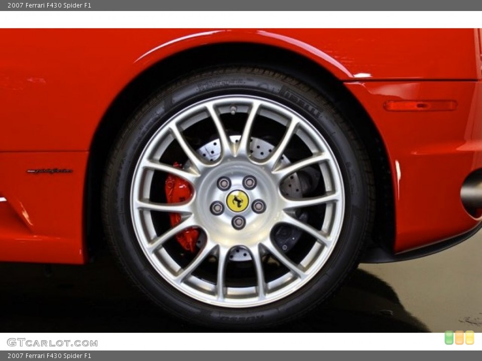 2007 Ferrari F430 Spider F1 Wheel and Tire Photo #74550009
