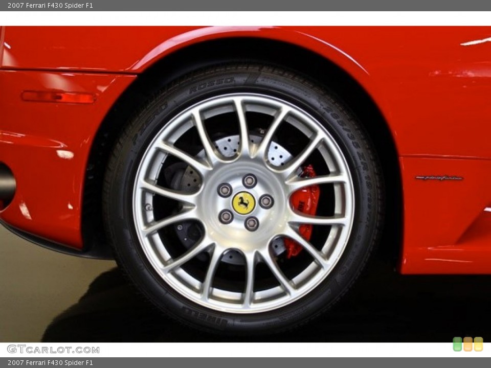 2007 Ferrari F430 Spider F1 Wheel and Tire Photo #74550022