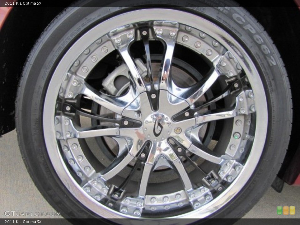 2011 Kia Optima Custom Wheel and Tire Photo #74554979