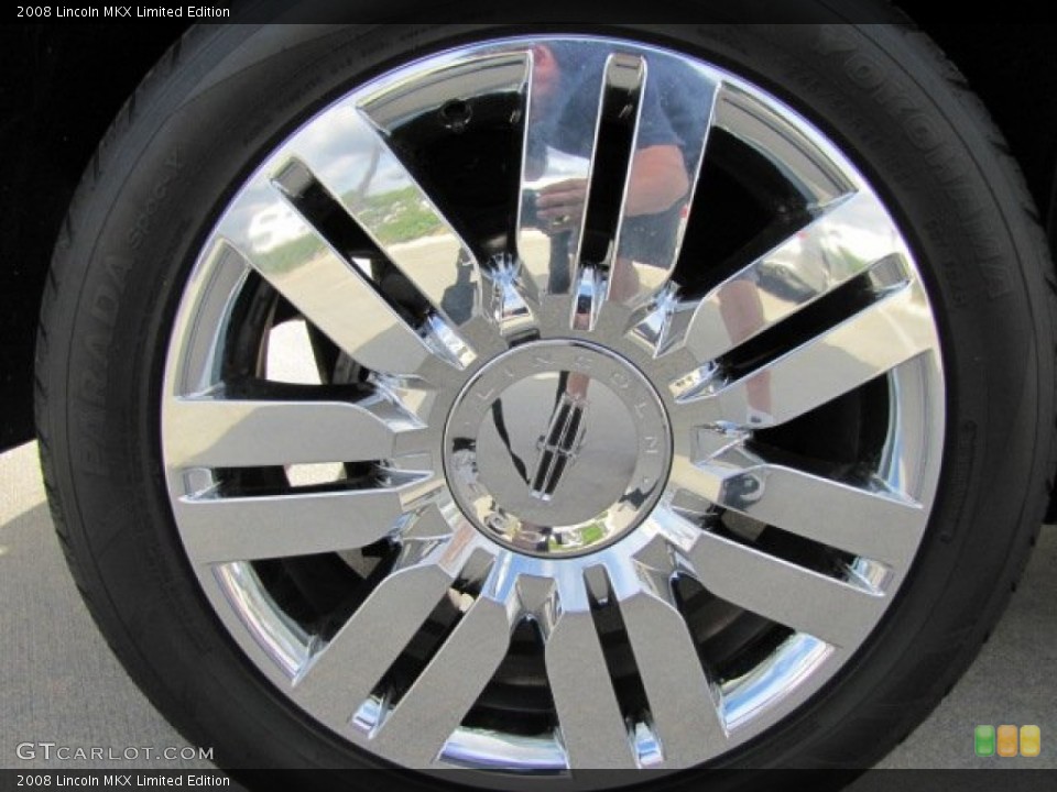 2008 Lincoln MKX Limited Edition Wheel and Tire Photo #74556045