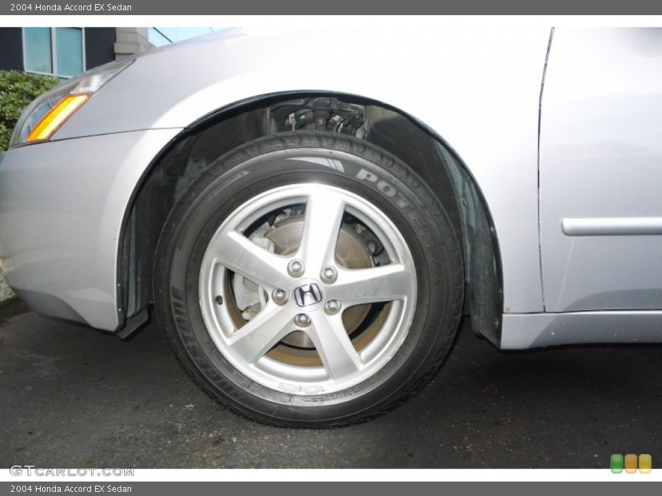 2004 Honda Accord EX Sedan Wheel and Tire Photo #74556540