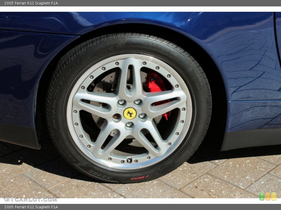 2005 Ferrari 612 Scaglietti F1A Wheel and Tire Photo #74559129