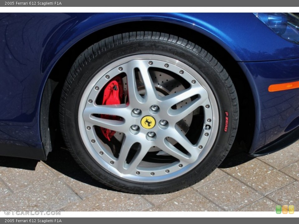 2005 Ferrari 612 Scaglietti F1A Wheel and Tire Photo #74559147