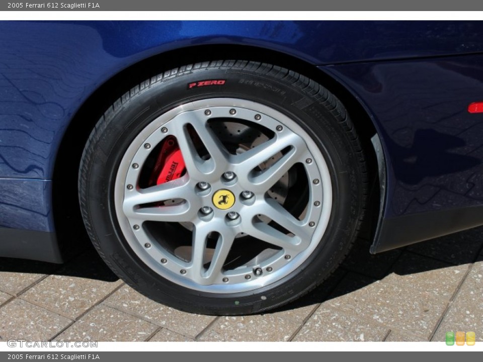 2005 Ferrari 612 Scaglietti F1A Wheel and Tire Photo #74559168