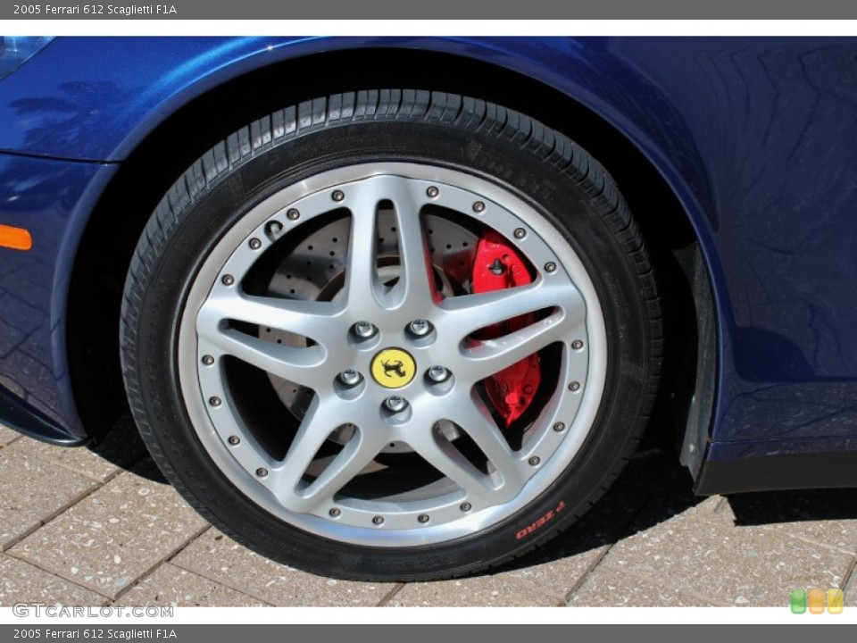 2005 Ferrari 612 Scaglietti F1A Wheel and Tire Photo #74559188
