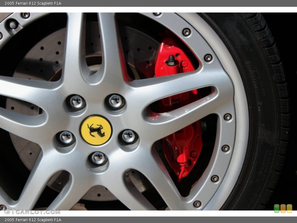 2005 Ferrari 612 Scaglietti F1A Wheel and Tire Photo #74559203