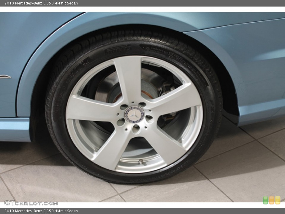 2010 Mercedes-Benz E 350 4Matic Sedan Wheel and Tire Photo #74562744