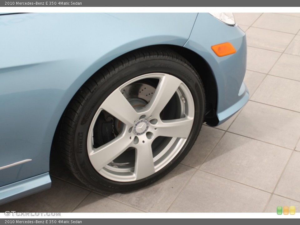 2010 Mercedes-Benz E 350 4Matic Sedan Wheel and Tire Photo #74562759