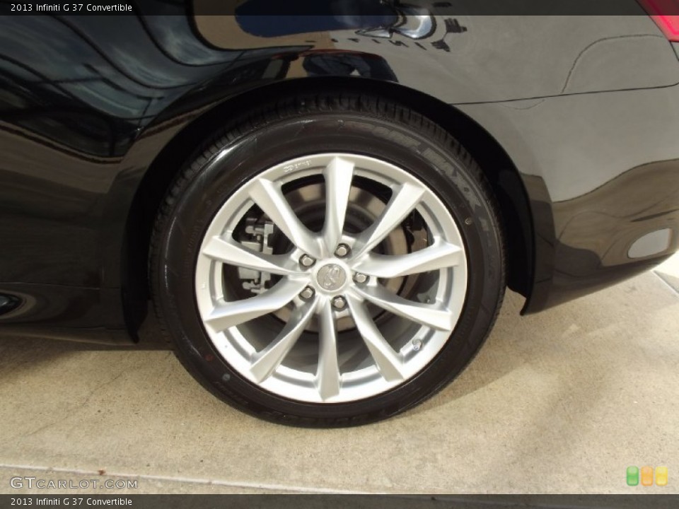 2013 Infiniti G 37 Convertible Wheel and Tire Photo #74564385