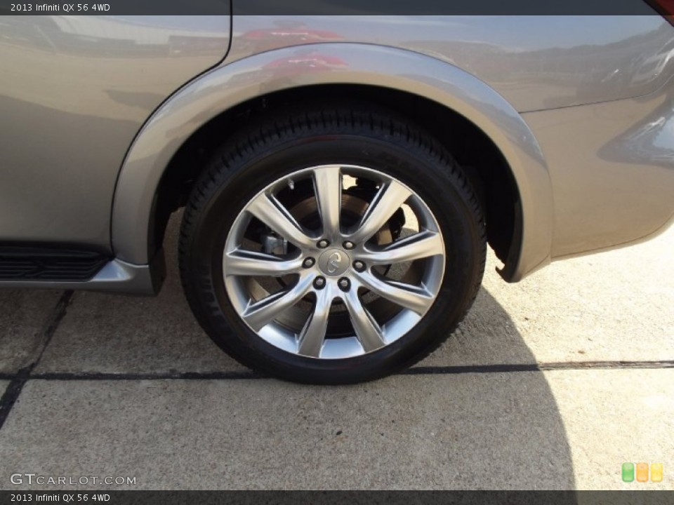 2013 Infiniti QX 56 4WD Wheel and Tire Photo #74564928