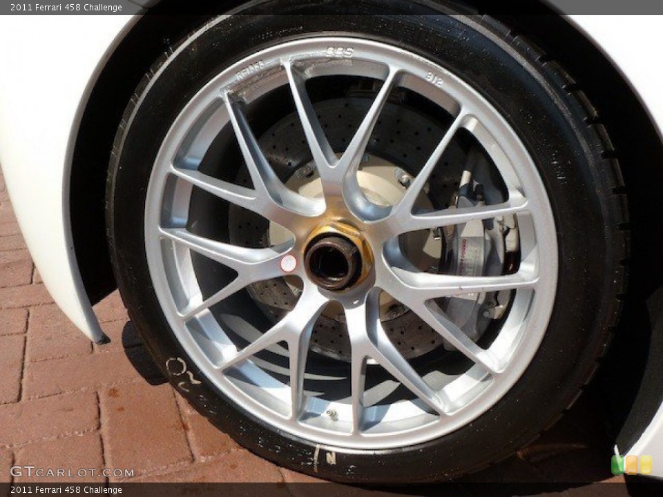 2011 Ferrari 458 Wheels and Tires