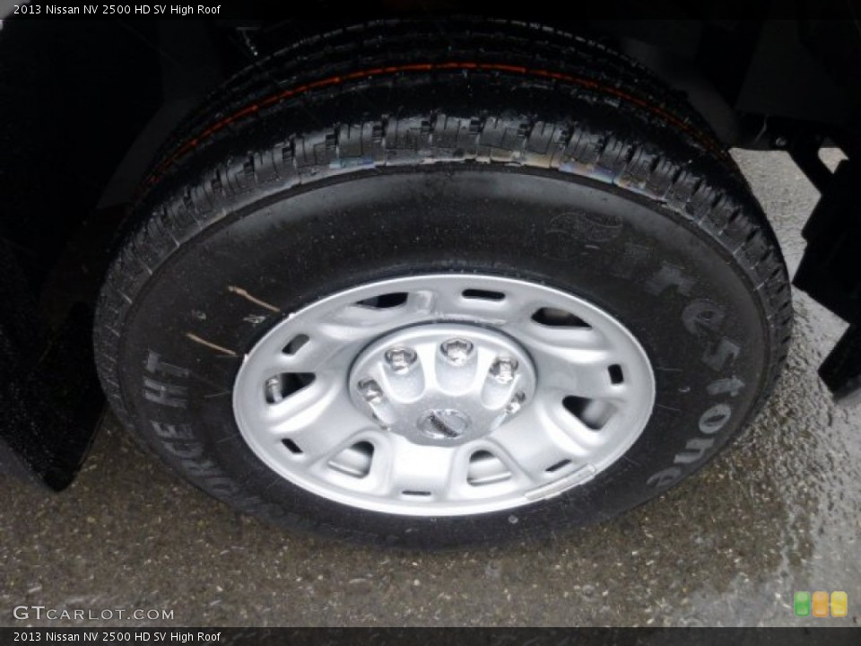 2013 Nissan NV 2500 HD SV High Roof Wheel and Tire Photo #74573279