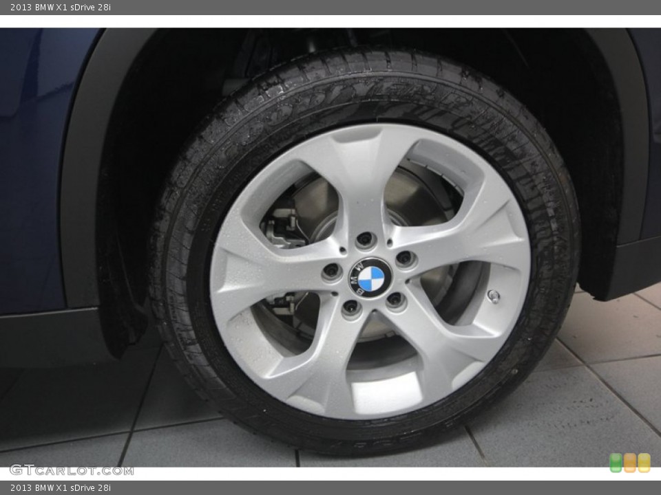 2013 BMW X1 sDrive 28i Wheel and Tire Photo #74573894
