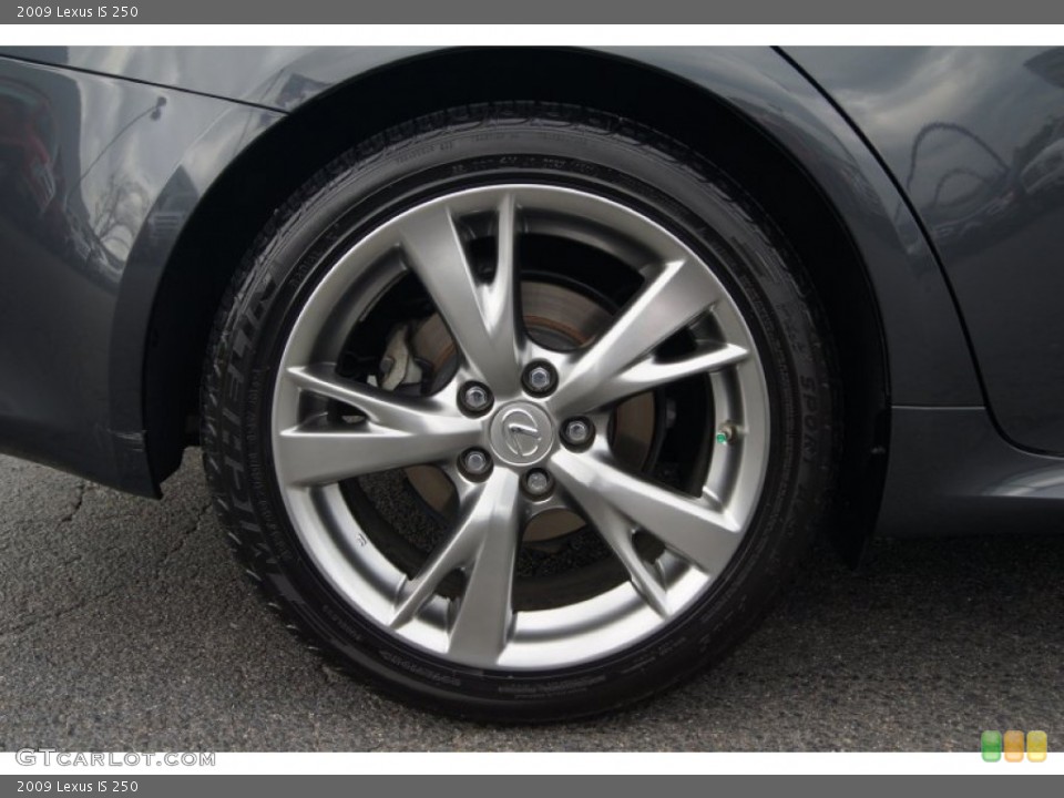 2009 Lexus IS 250 Wheel and Tire Photo #74574914