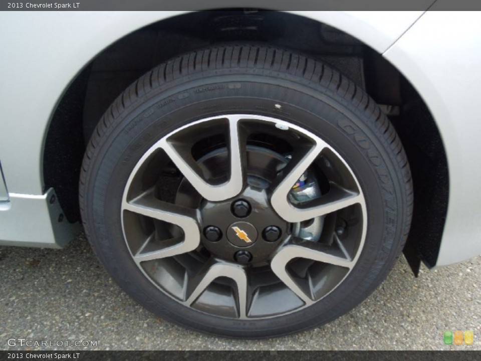 2013 Chevrolet Spark LT Wheel and Tire Photo #74576724
