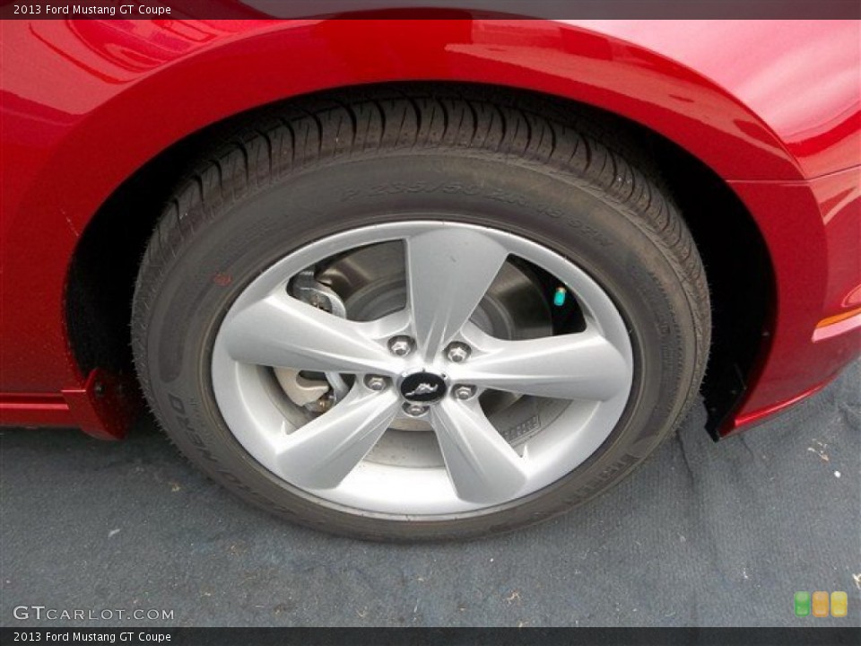 2013 Ford Mustang GT Coupe Wheel and Tire Photo #74578842
