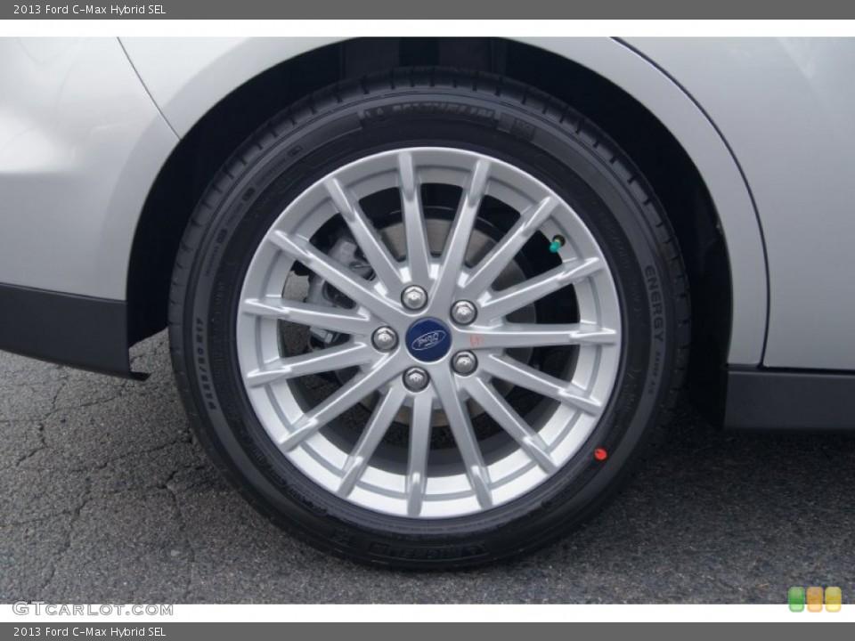 2013 Ford C-Max Hybrid SEL Wheel and Tire Photo #74582323