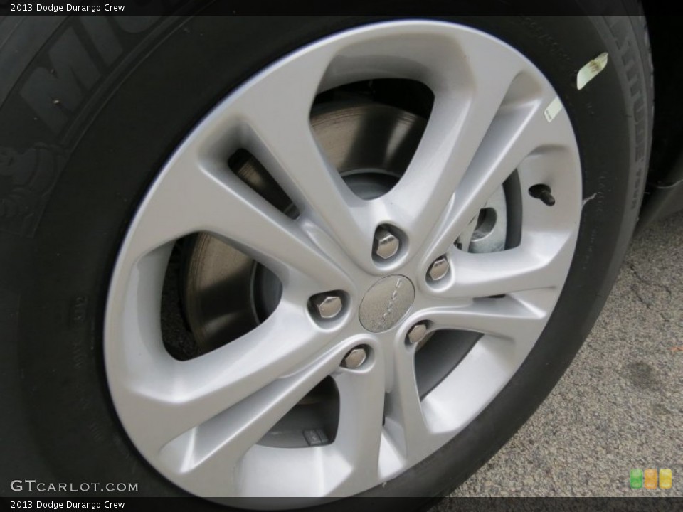 2013 Dodge Durango Crew Wheel and Tire Photo #74587550
