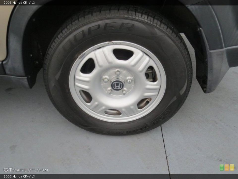 2006 Honda CR-V LX Wheel and Tire Photo #74588327