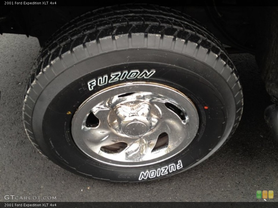 2001 Ford Expedition XLT 4x4 Wheel and Tire Photo #74589542