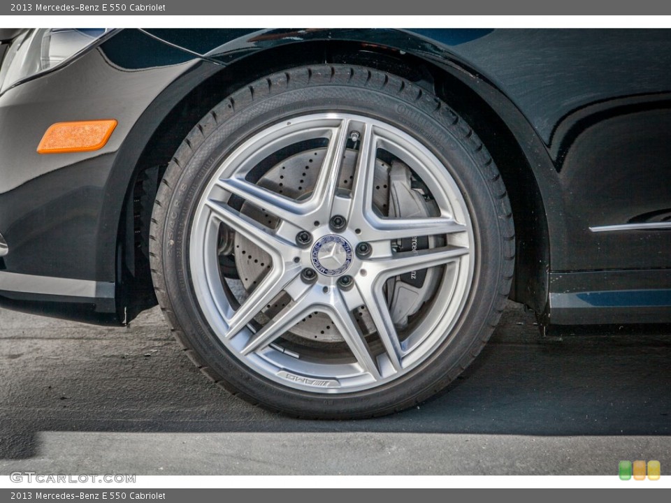 2013 Mercedes-Benz E 550 Cabriolet Wheel and Tire Photo #74594750