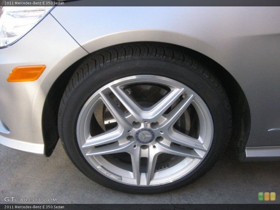 2011 Mercedes-Benz E 350 Sedan Wheel and Tire Photo #74595128