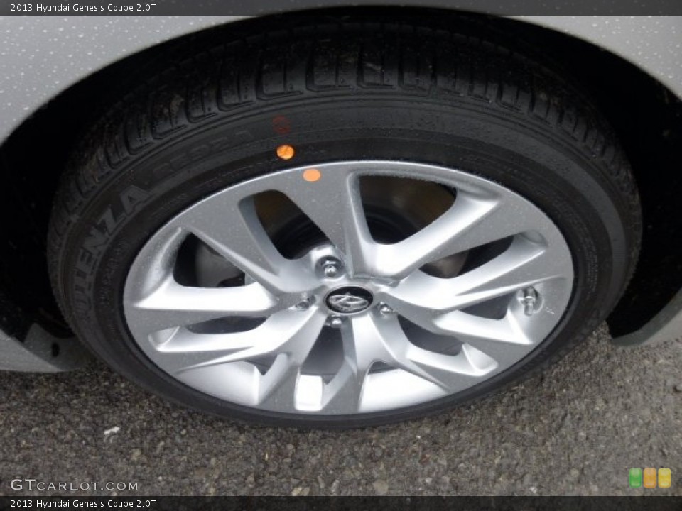 2013 Hyundai Genesis Coupe 2.0T Wheel and Tire Photo #74604212