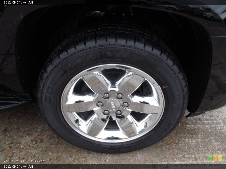 2012 GMC Yukon SLE Wheel and Tire Photo #74605669