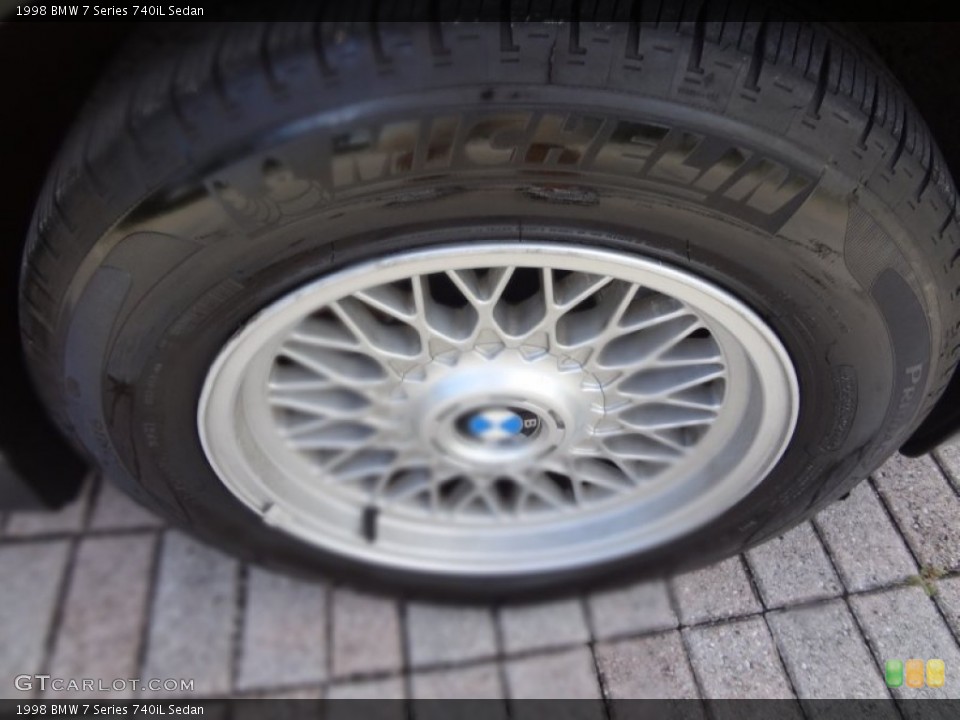 1998 BMW 7 Series 740iL Sedan Wheel and Tire Photo #74607883