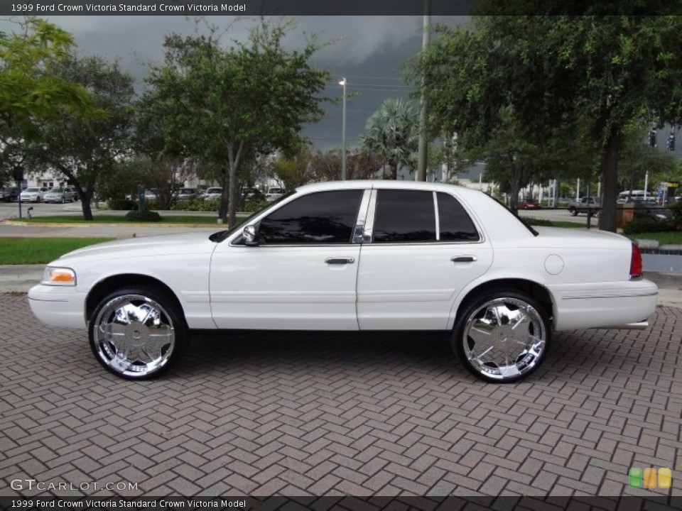 1999 Ford Crown Victoria Custom Wheel and Tire Photo #74609669