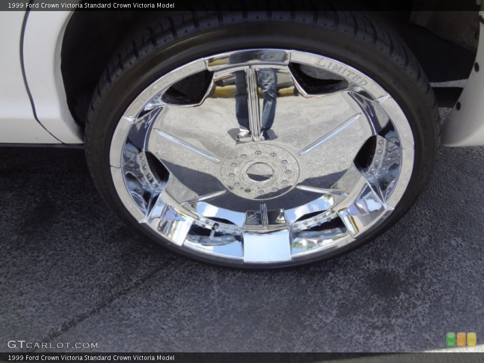 1999 Ford Crown Victoria Custom Wheel and Tire Photo #74609848