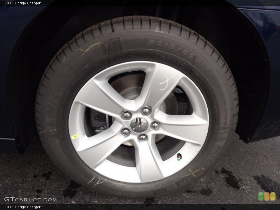 2013 Dodge Charger SE Wheel and Tire Photo #74615813