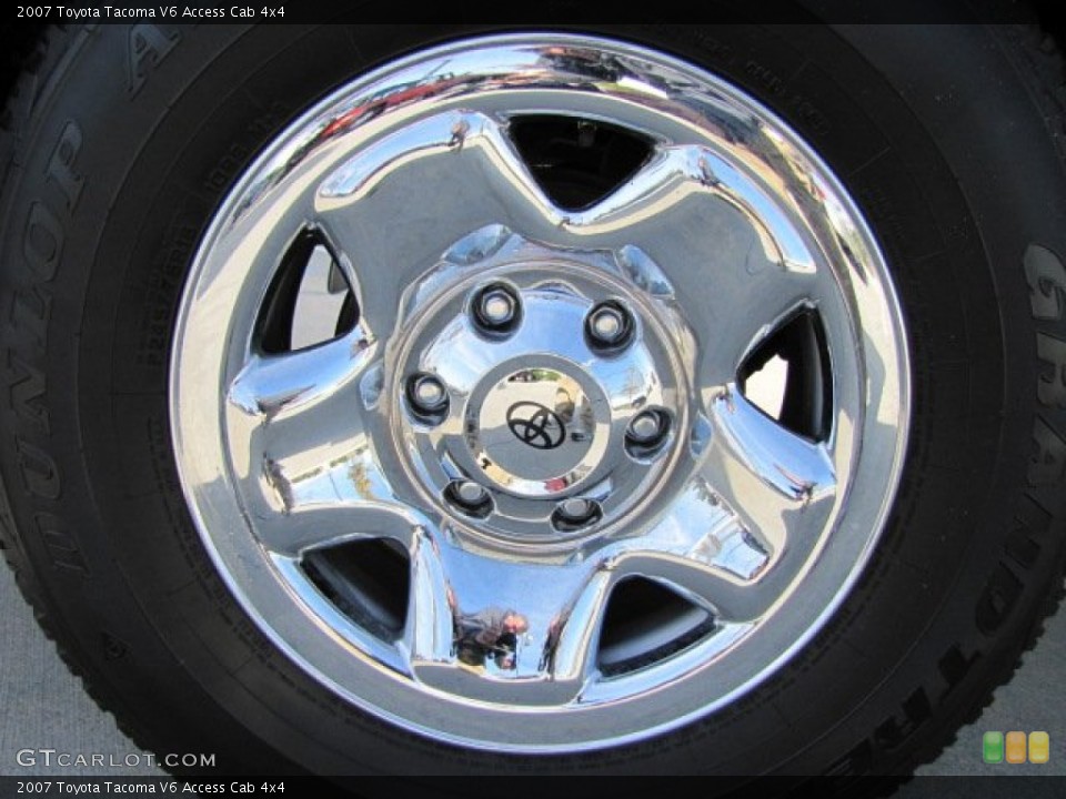 2007 Toyota Tacoma V6 Access Cab 4x4 Wheel and Tire Photo #74616833