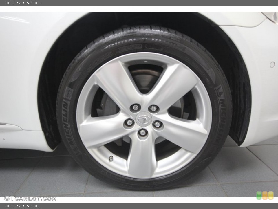 2010 Lexus LS 460 L Wheel and Tire Photo #74623379