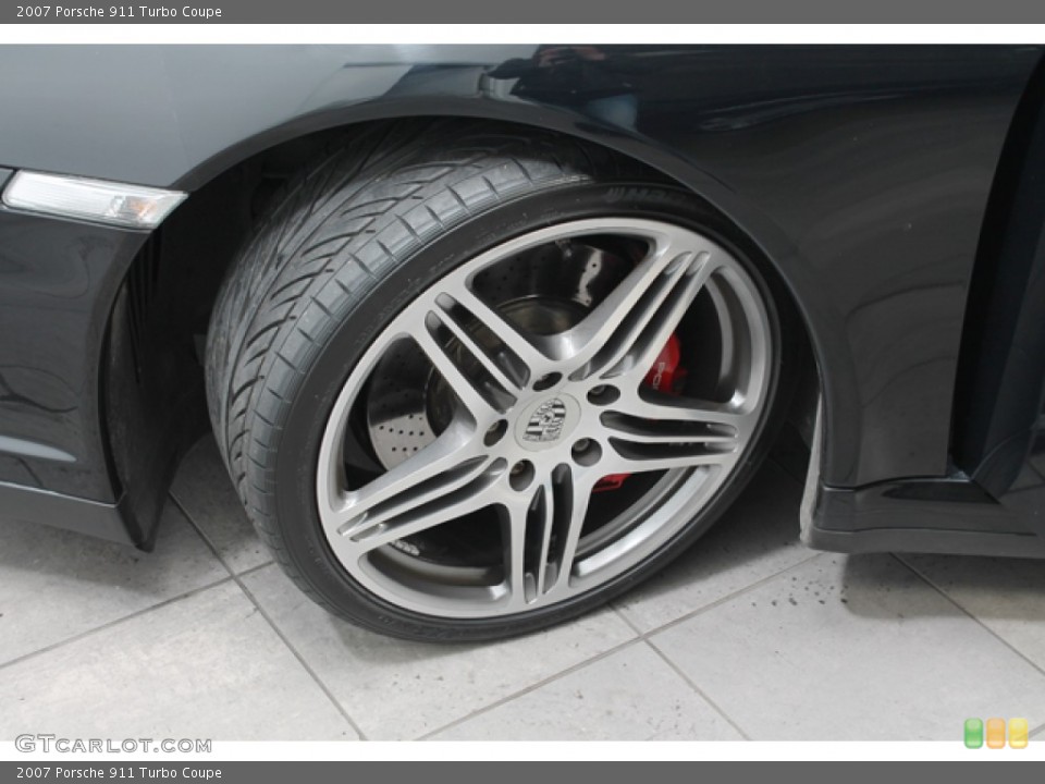 2007 Porsche 911 Turbo Coupe Wheel and Tire Photo #74633604