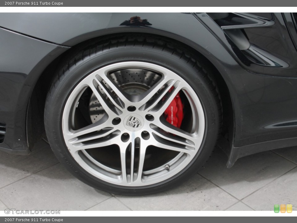2007 Porsche 911 Turbo Coupe Wheel and Tire Photo #74633621