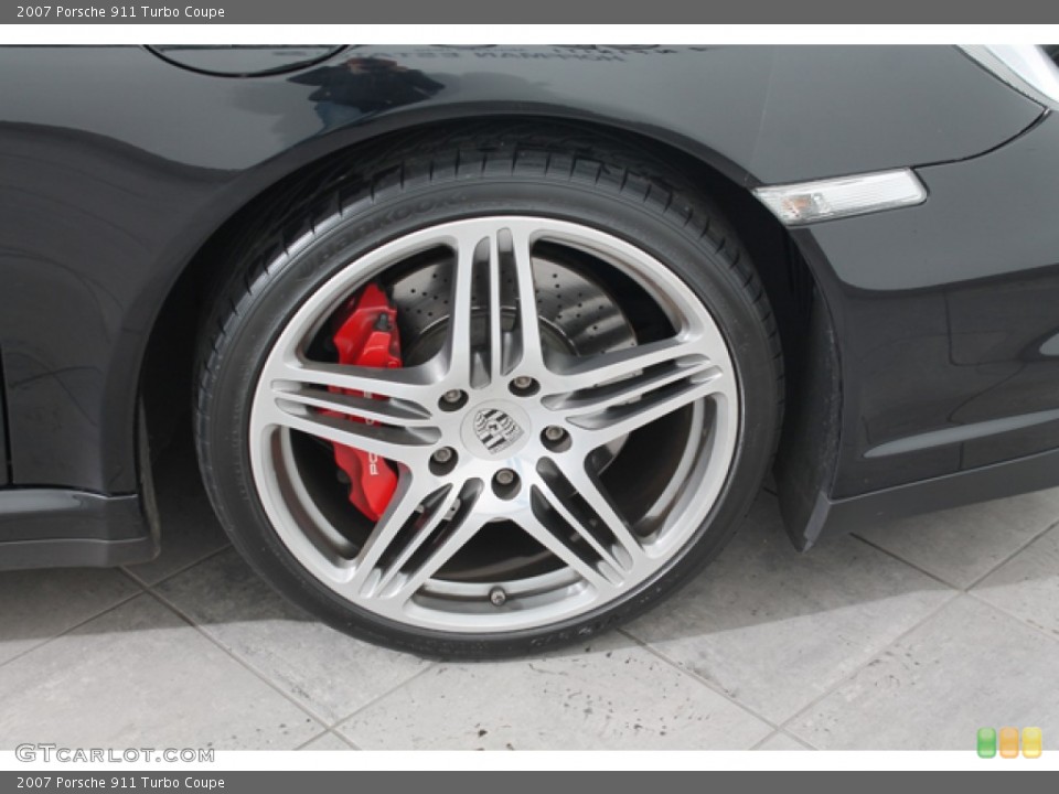 2007 Porsche 911 Turbo Coupe Wheel and Tire Photo #74633652