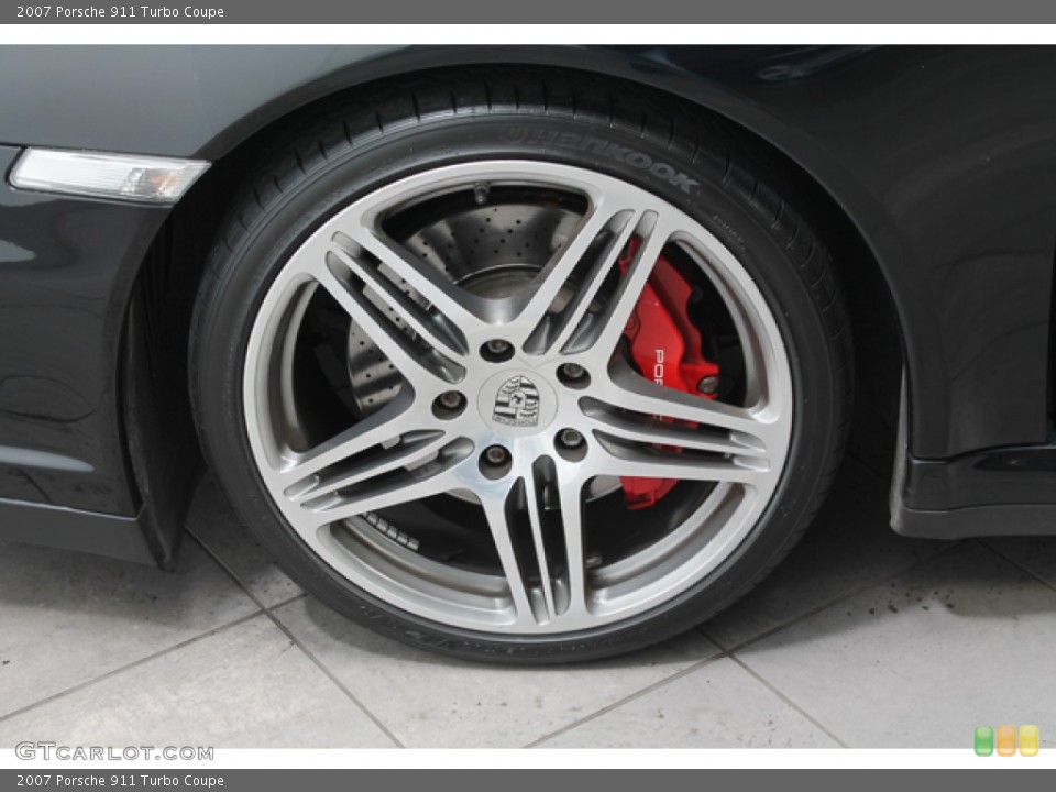 2007 Porsche 911 Turbo Coupe Wheel and Tire Photo #74633673