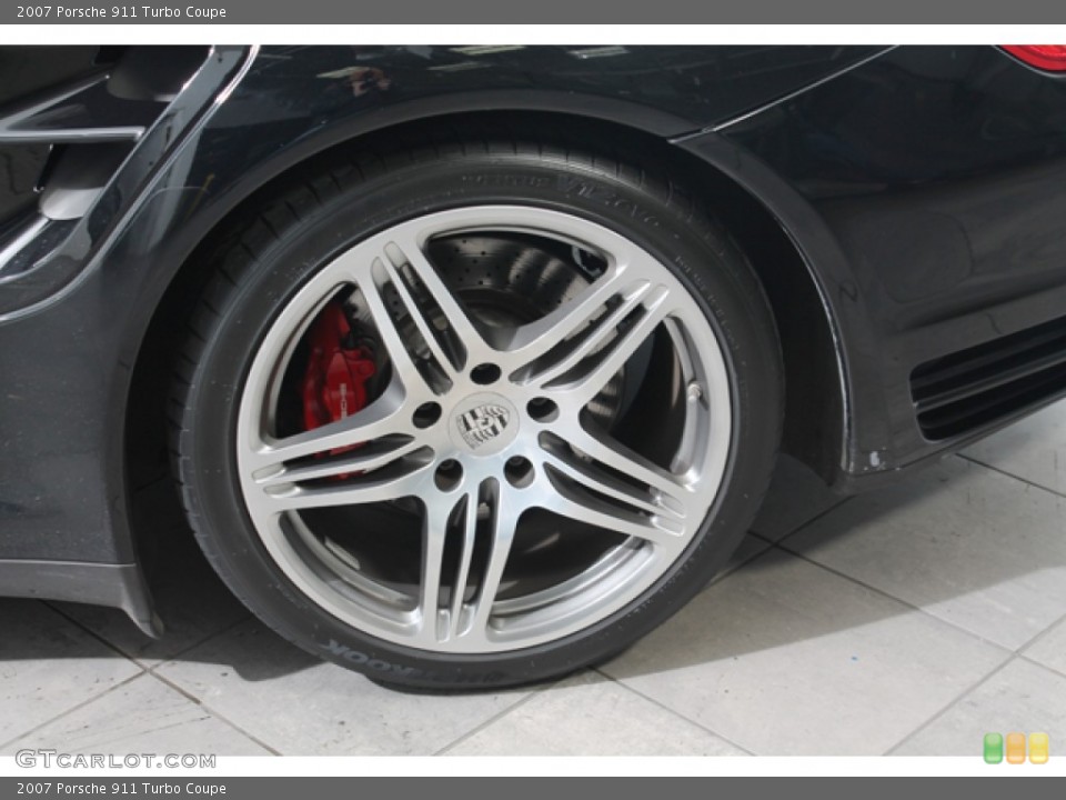 2007 Porsche 911 Turbo Coupe Wheel and Tire Photo #74633694