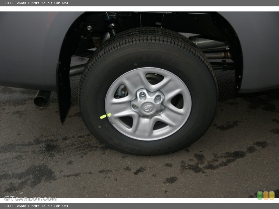 2013 Toyota Tundra Double Cab 4x4 Wheel and Tire Photo #74646762