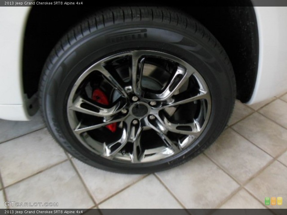 2013 Jeep Grand Cherokee SRT8 Alpine 4x4 Wheel and Tire Photo #74658219