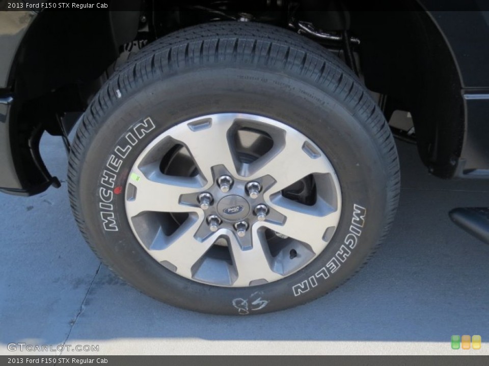 2013 Ford F150 STX Regular Cab Wheel and Tire Photo #74667925