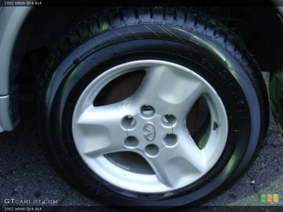 2002 Infiniti QX4 4x4 Wheel and Tire Photo #74686993