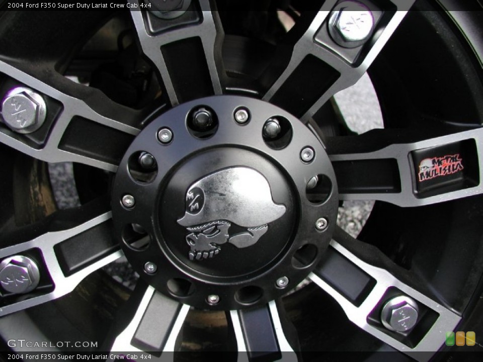 2004 Ford F350 Super Duty Custom Wheel and Tire Photo #74694787