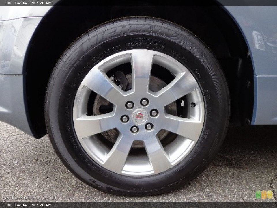 2008 Cadillac SRX 4 V8 AWD Wheel and Tire Photo #74695276